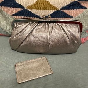 Genuine leather clutch and cc/id case
